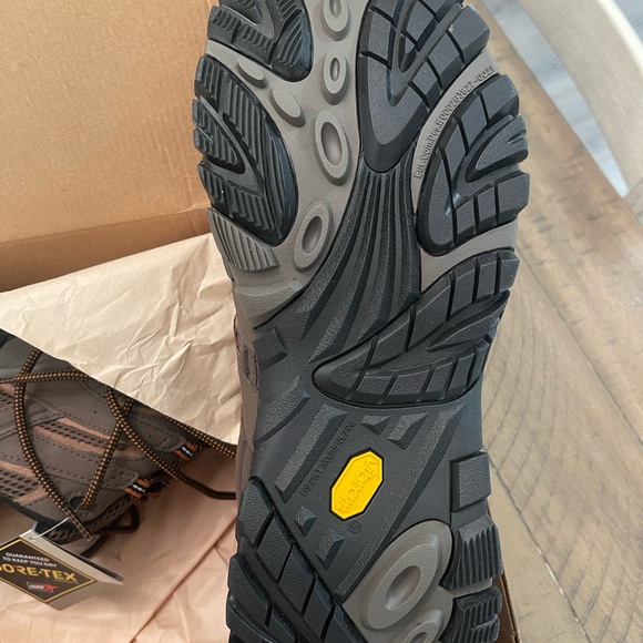 Merrell Hiking/Outdoor Shoes size12. MOAB GTX 2 Earth Terre (Gore-Tex). + Laces! - Picture 6 of 8